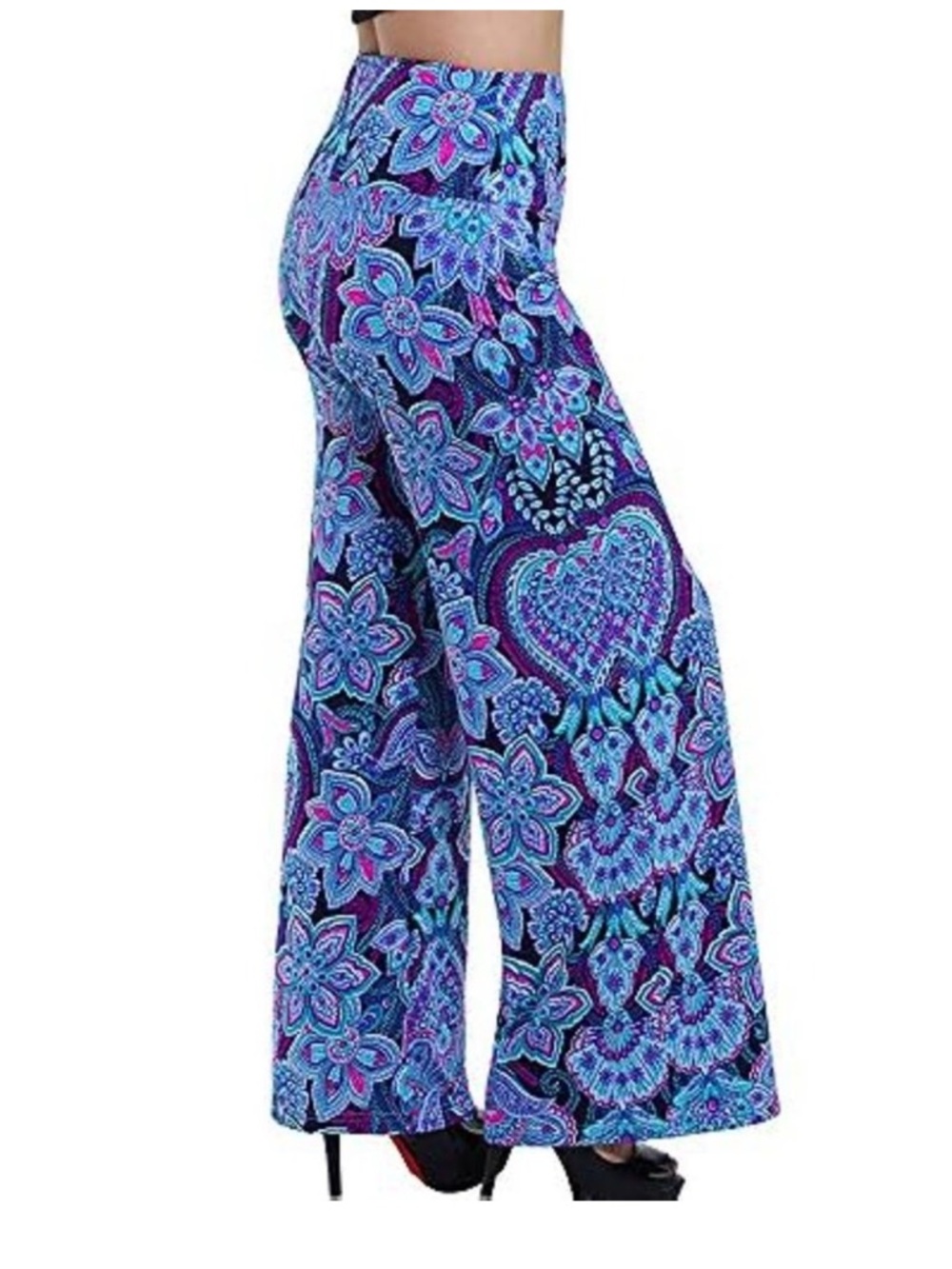 Arolina Paisley Pallaza Wide Leg Pants